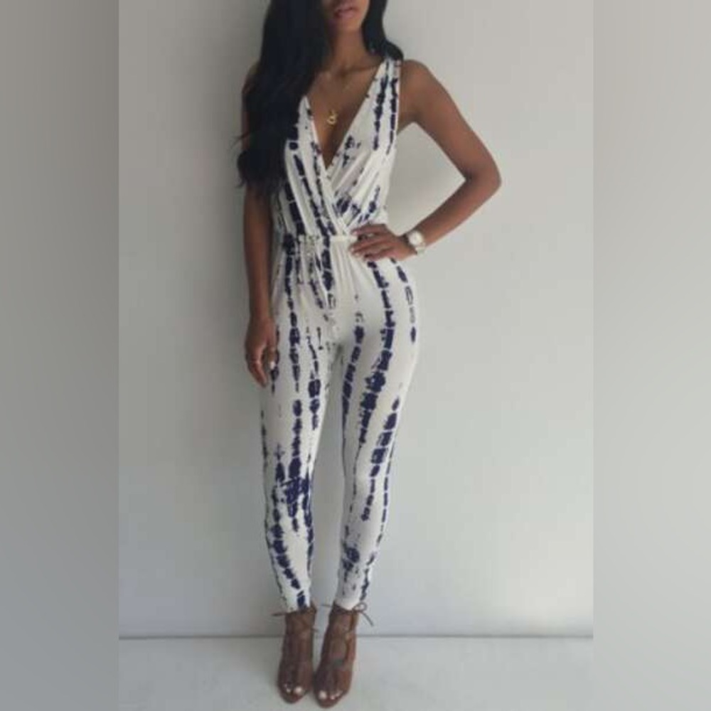Tie-Dye Jumpsuit